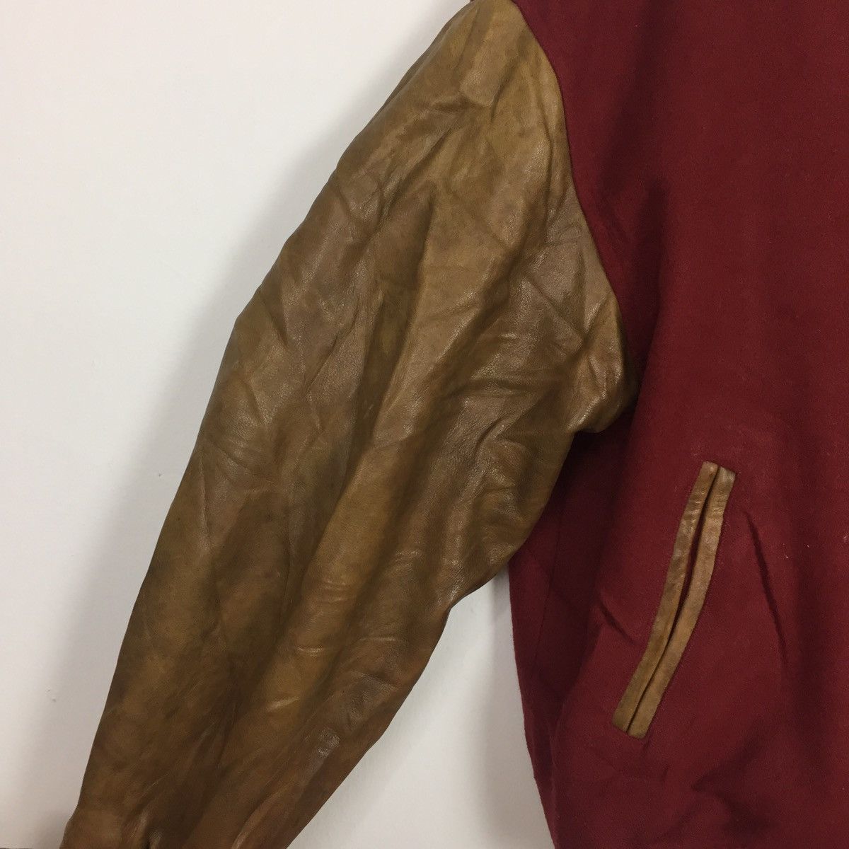 Genuine Leather Vintage O’neill Santa Cruz California Leather Varsity jacket Size US M / EU 48-50 / 2 - 5 Thumbnail