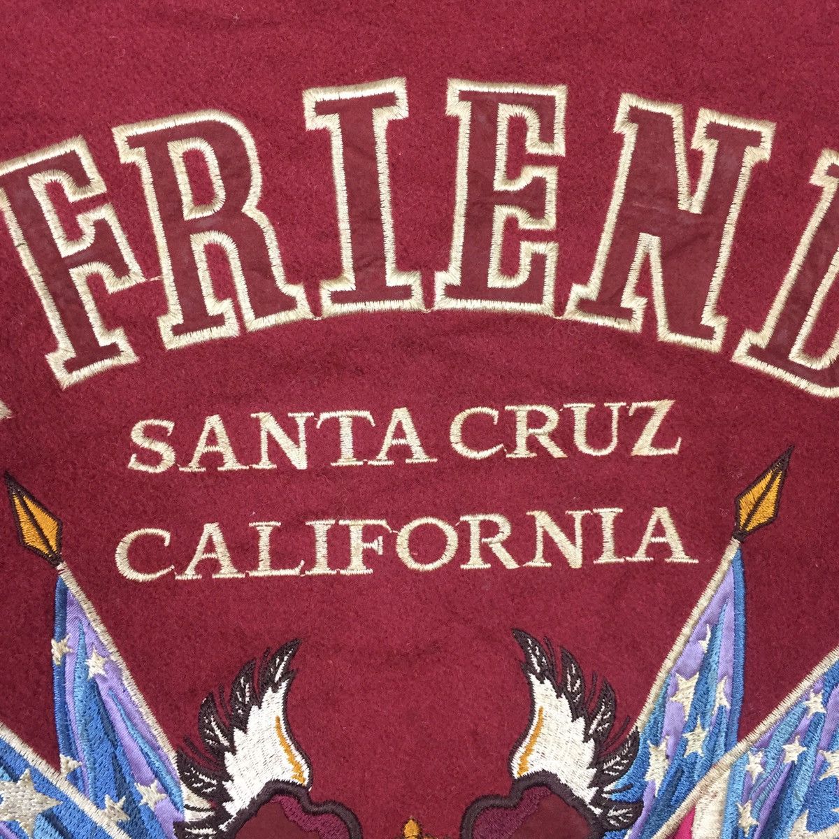 Genuine Leather Vintage O’neill Santa Cruz California Leather Varsity jacket Size US M / EU 48-50 / 2 - 23 Thumbnail