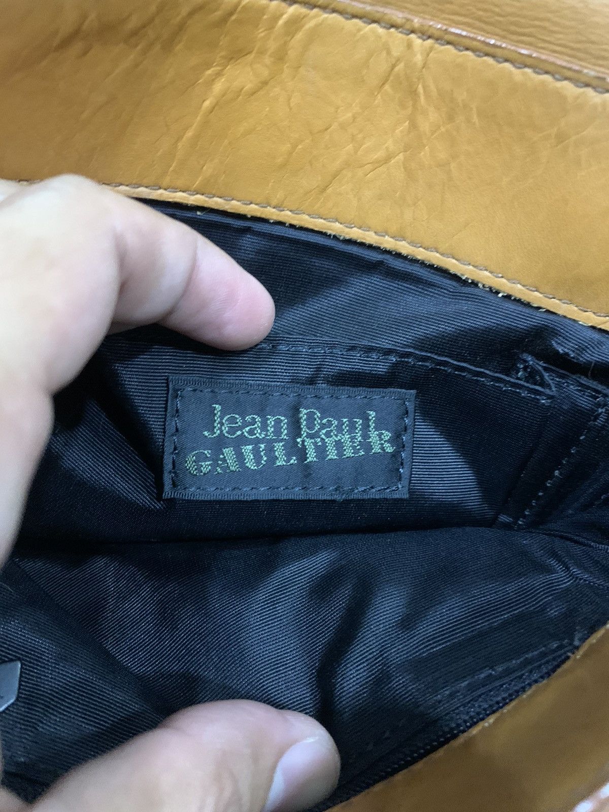 Jean Paul Gaultier FULL LEATHER JEAN PAUL GAULTIER JPG SLING BAG Size ONE SIZE - 6 Thumbnail