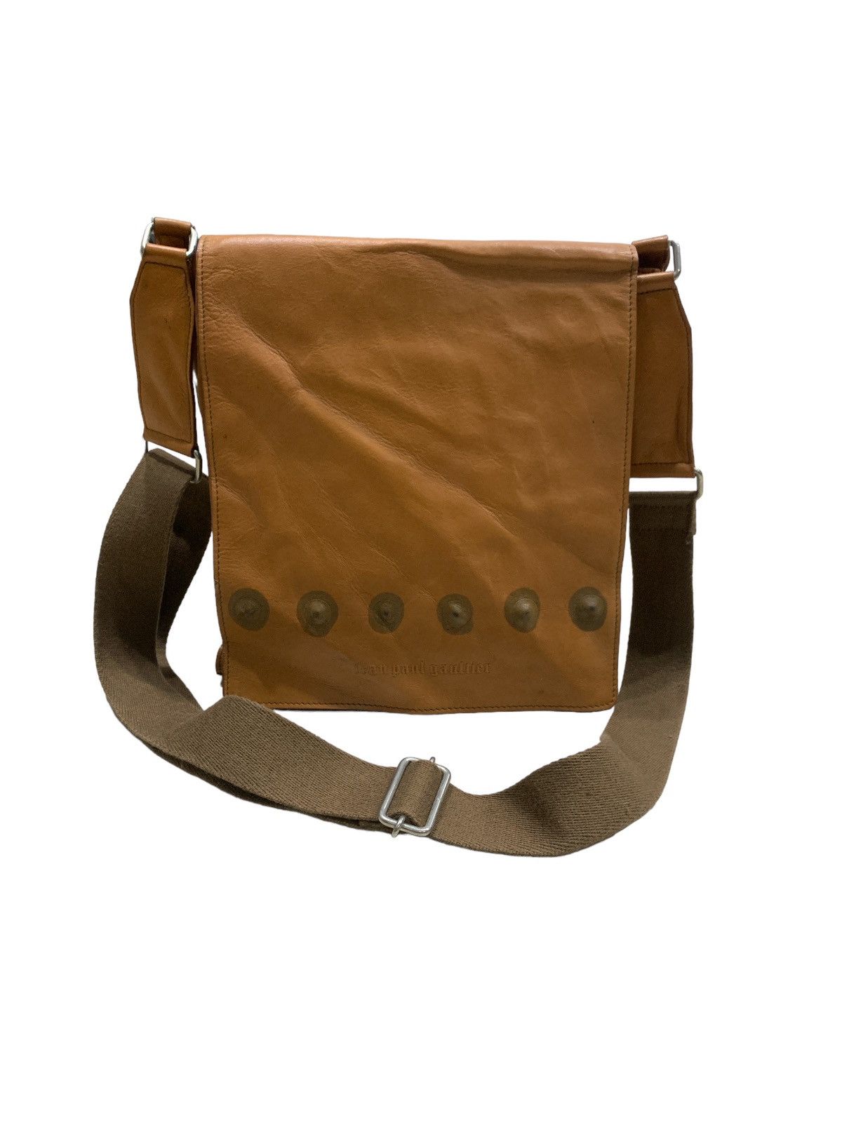 Jean Paul Gaultier FULL LEATHER JEAN PAUL GAULTIER JPG SLING BAG Size ONE SIZE - 1 Thumbnail