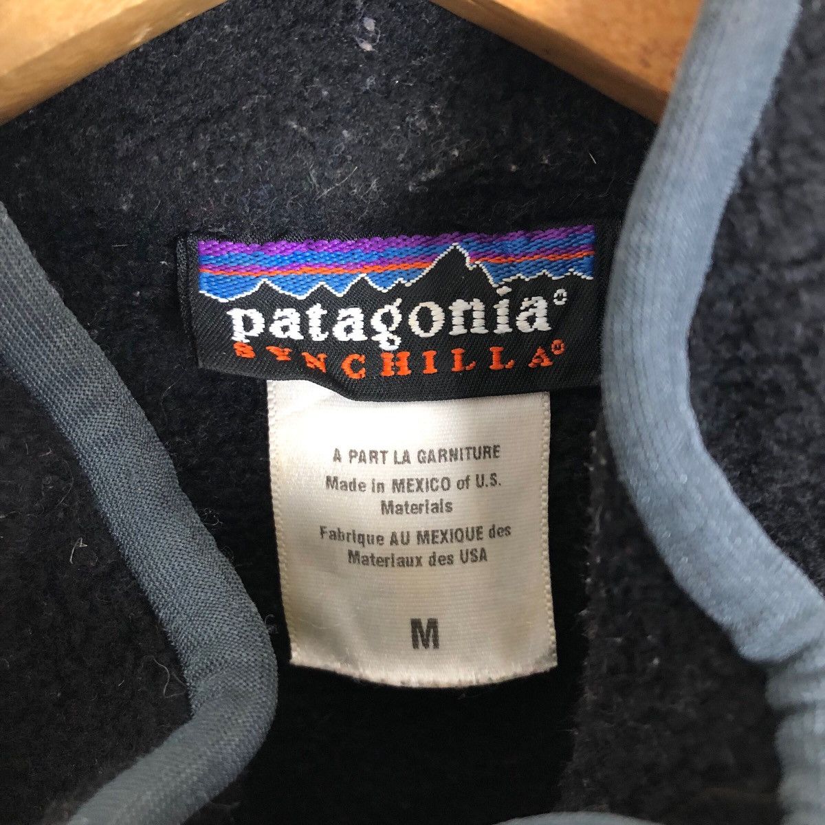 Patagonia Vintage Patagonia Synchilla Mock Neck Fleece Sweater Size US M / EU 48-50 / 2 - 4 Thumbnail