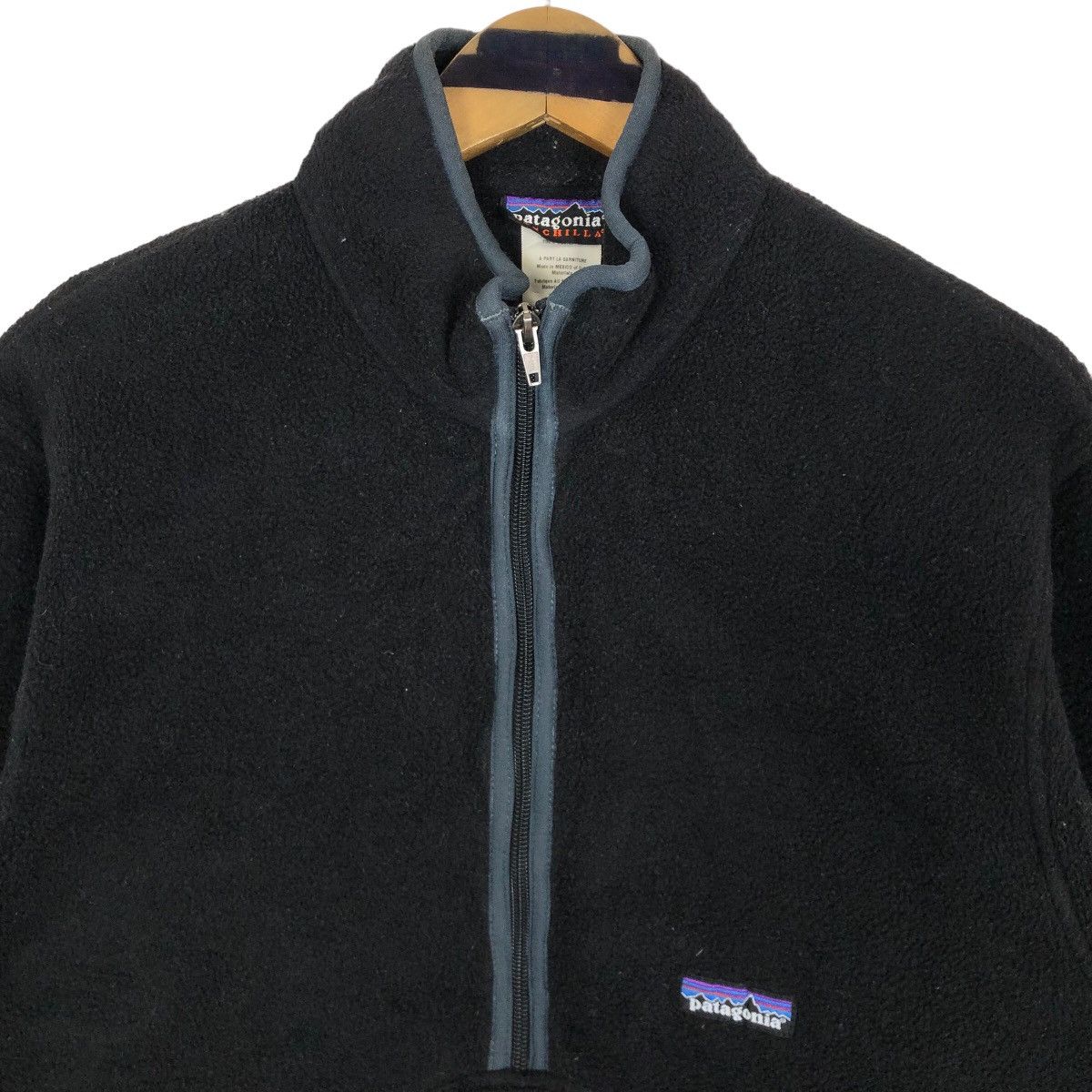 Patagonia Vintage Patagonia Synchilla Mock Neck Fleece Sweater Size US M / EU 48-50 / 2 - 9 Thumbnail
