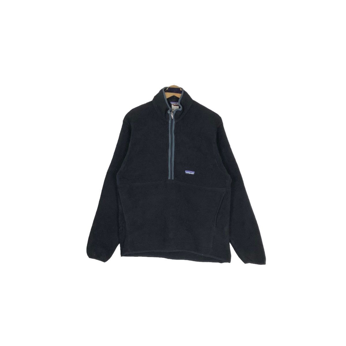 Patagonia Vintage Patagonia Synchilla Mock Neck Fleece Sweater Size US M / EU 48-50 / 2 - 2 Thumbnail