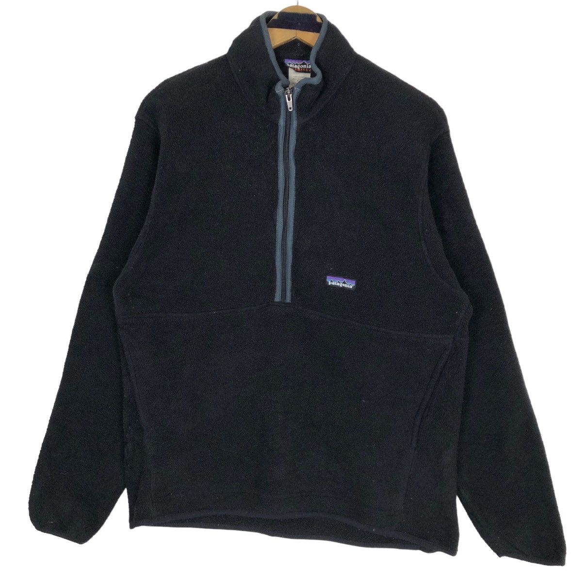 Patagonia Vintage Patagonia Synchilla Mock Neck Fleece Sweater Size US M / EU 48-50 / 2 - 1 Thumbnail