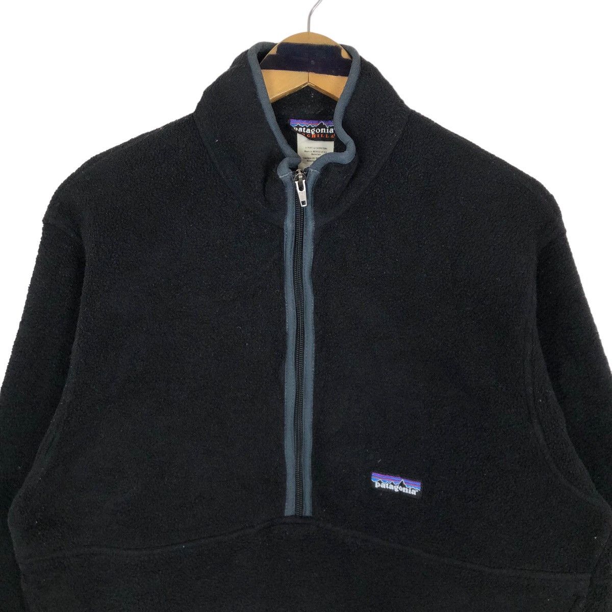 Patagonia Vintage Patagonia Synchilla Mock Neck Fleece Sweater Size US M / EU 48-50 / 2 - 7 Thumbnail
