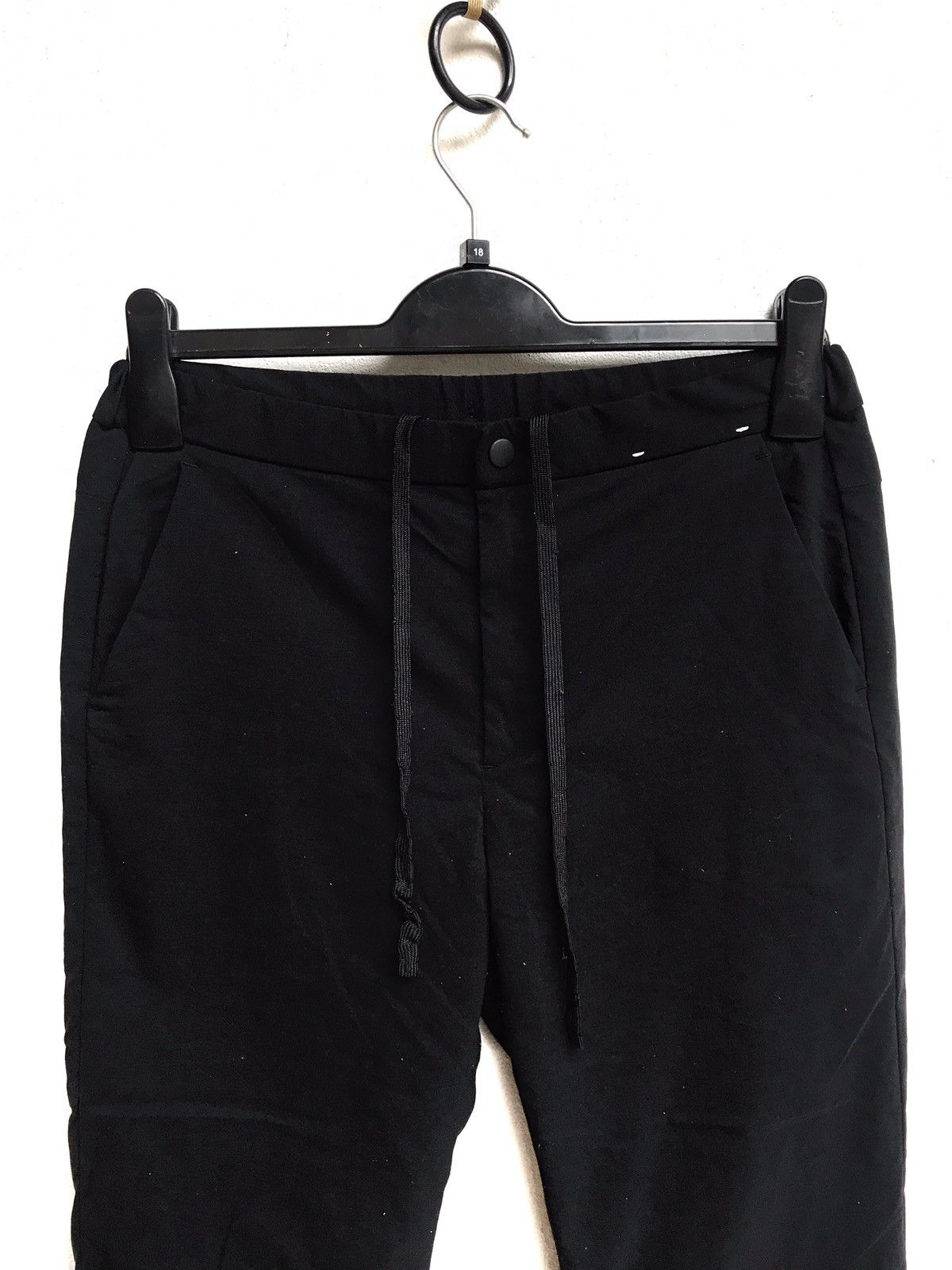 Japanese Brand × Uniqlo × Vintage 🔥Uniqlo Black Track Pants Size US 28 / EU 44 - 3 Thumbnail