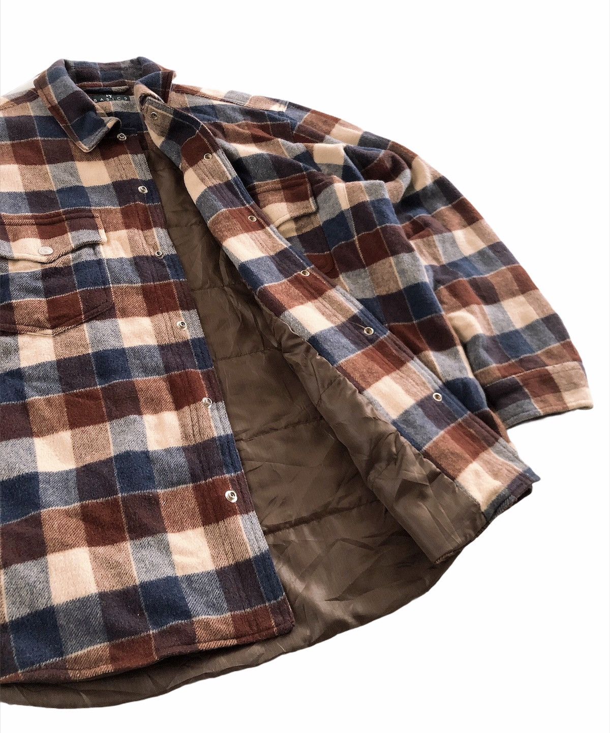 Vintage 🔥Iy Basics Check Wool Button Jacket Size US L / EU 52-54 / 3 - 5 Thumbnail