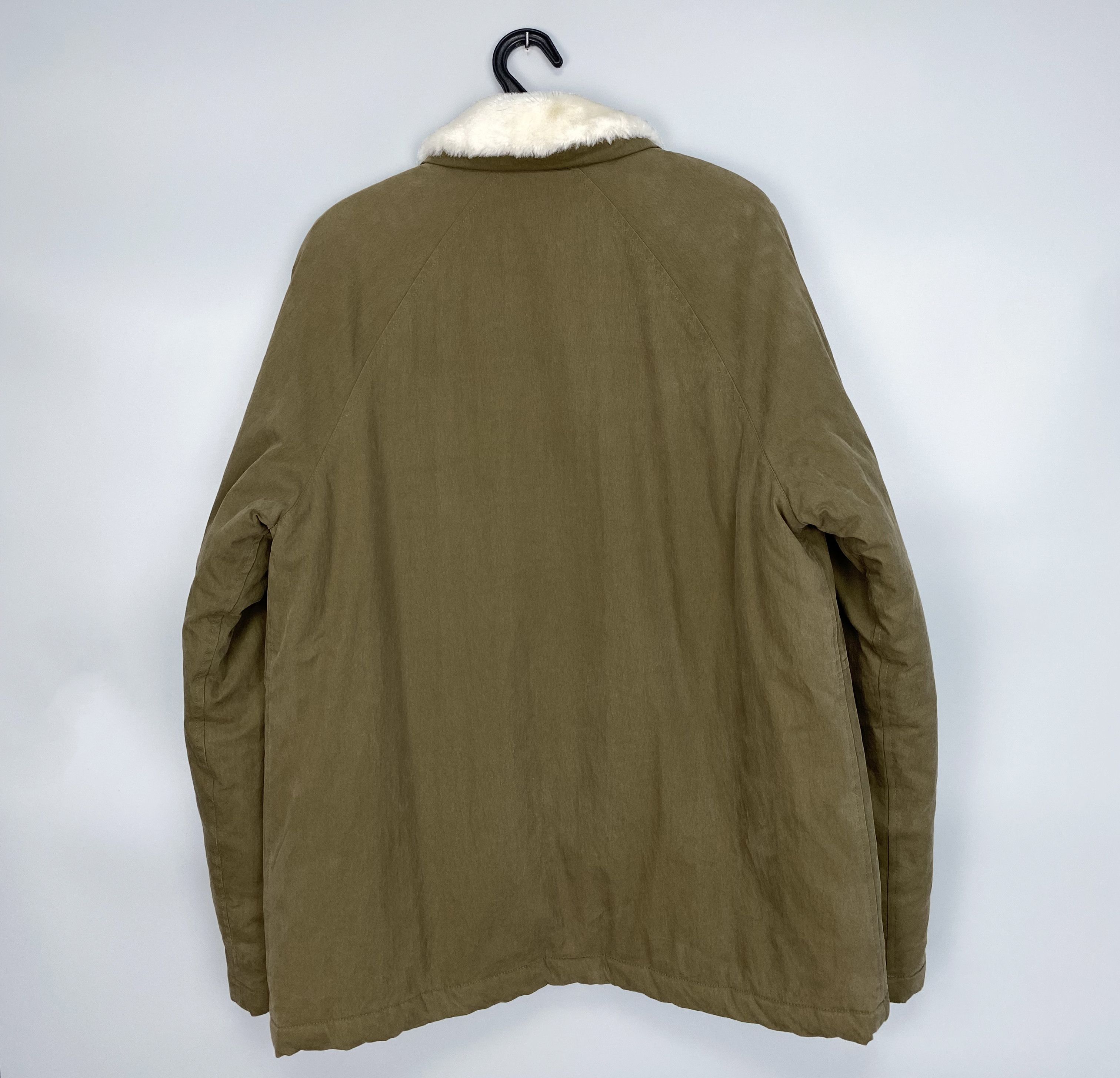 A.P.C. A.P.C. Sherpa Olive Jacket Size US M / EU 48-50 / 2 - 7 Thumbnail