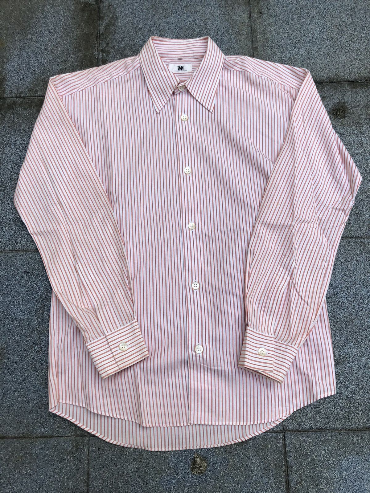 Issey Miyake × Japanese Brand Miyake Design Studio stripes long sleeve shirt Size US M / EU 48-50 / 2 - 2 Thumbnail