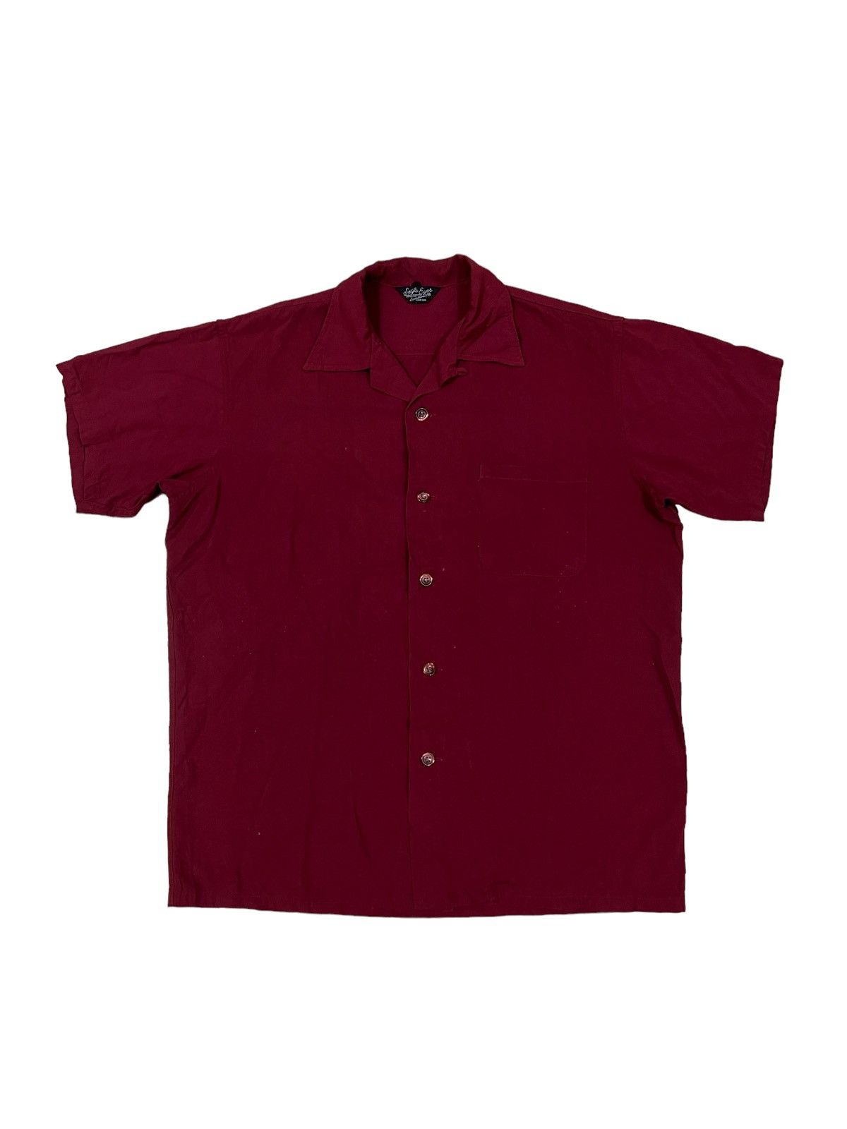 Garment Reproduction of Workers OG Sugar Canes 🇯🇵 Camp Collar Rayon Blend Bowling Shirt Size US M / EU 48-50 / 2 - 3 Thumbnail