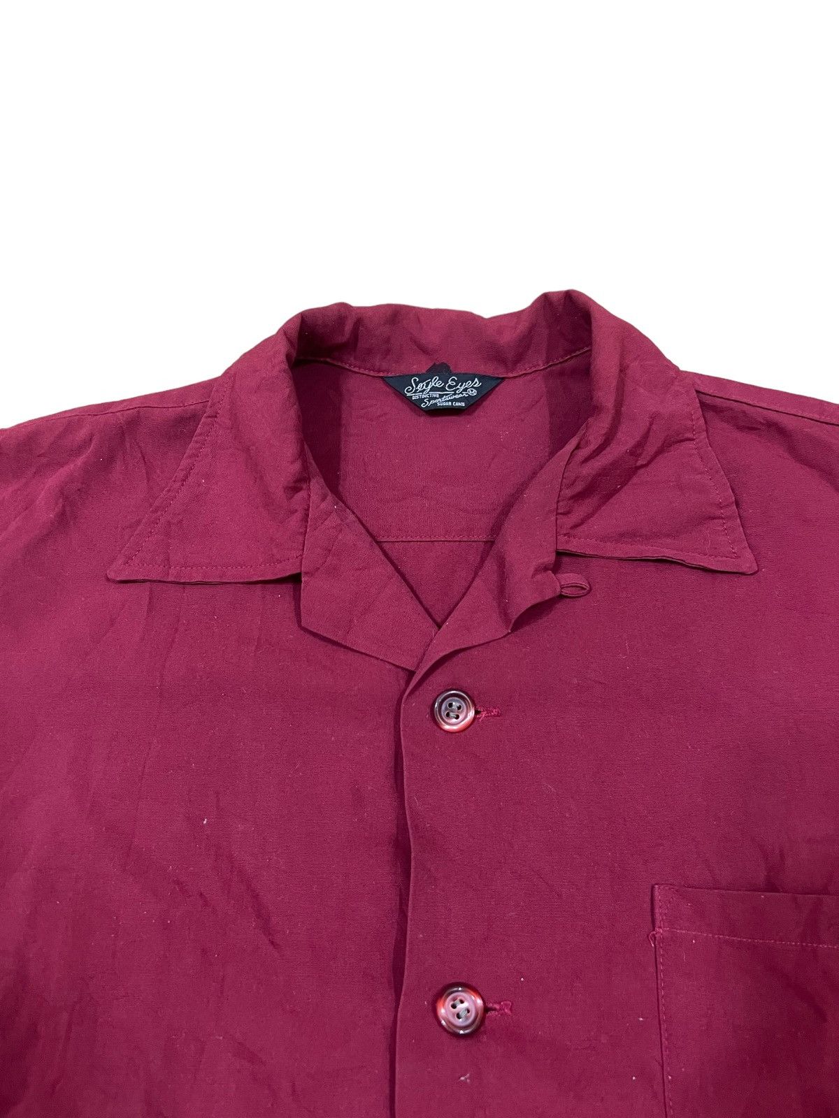 Garment Reproduction of Workers OG Sugar Canes 🇯🇵 Camp Collar Rayon Blend Bowling Shirt Size US M / EU 48-50 / 2 - 4 Thumbnail