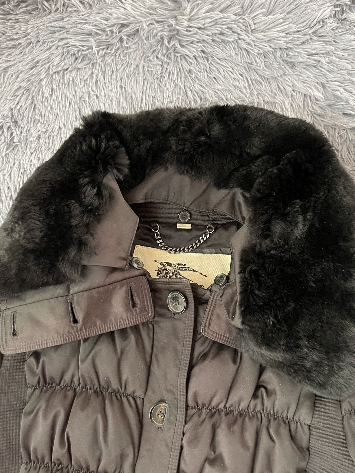 Burberry × Designer Burberry puffer coat with real fur Size M / US 6-8 / IT 42-44 - 6 Thumbnail