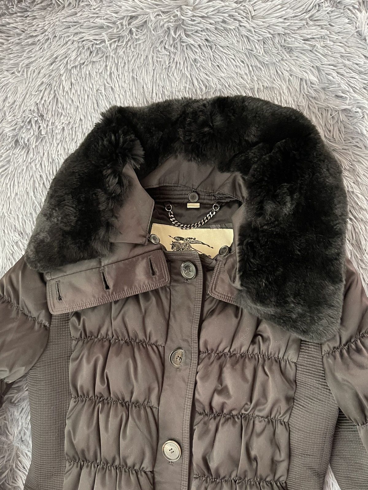Burberry × Designer Burberry puffer coat with real fur Size M / US 6-8 / IT 42-44 - 5 Thumbnail