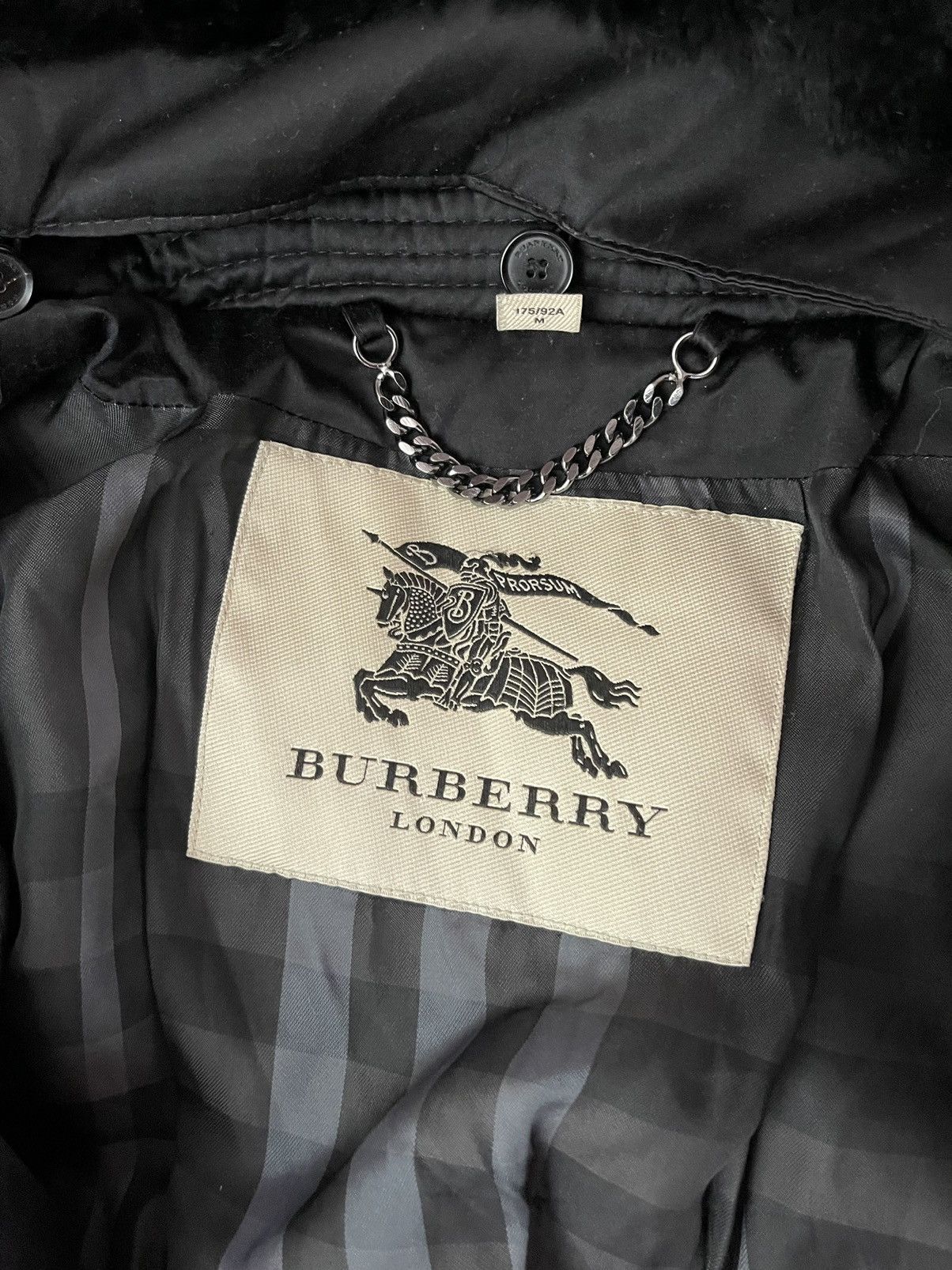 Burberry × Designer Burberry puffer coat with real fur Size M / US 6-8 / IT 42-44 - 13 Thumbnail