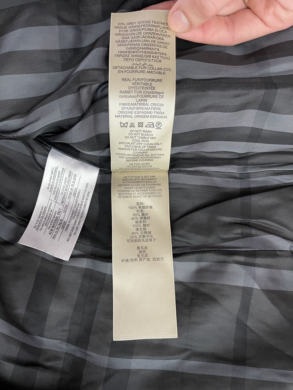 Burberry × Designer Burberry puffer coat with real fur Size M / US 6-8 / IT 42-44 - 10 Thumbnail