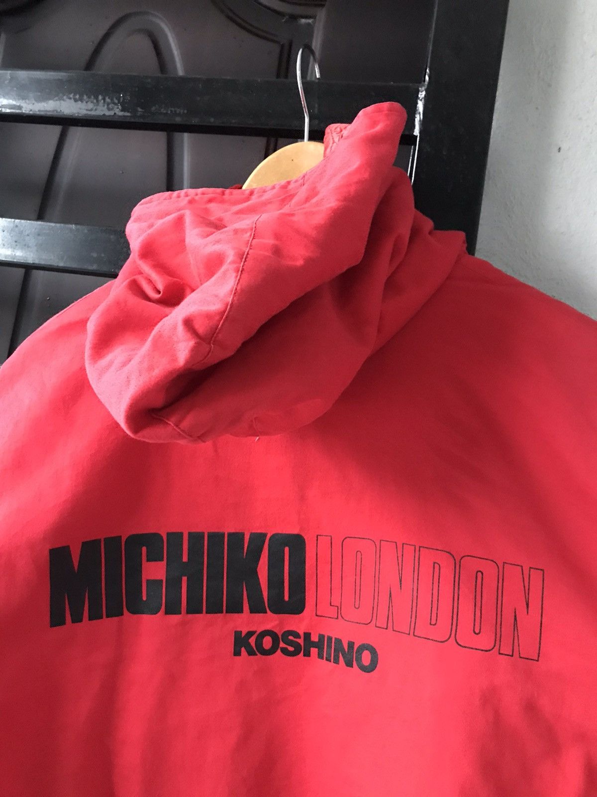 ‼️LAST DROP‼️ Archive Michiko London Koshino Big Logo Jacket