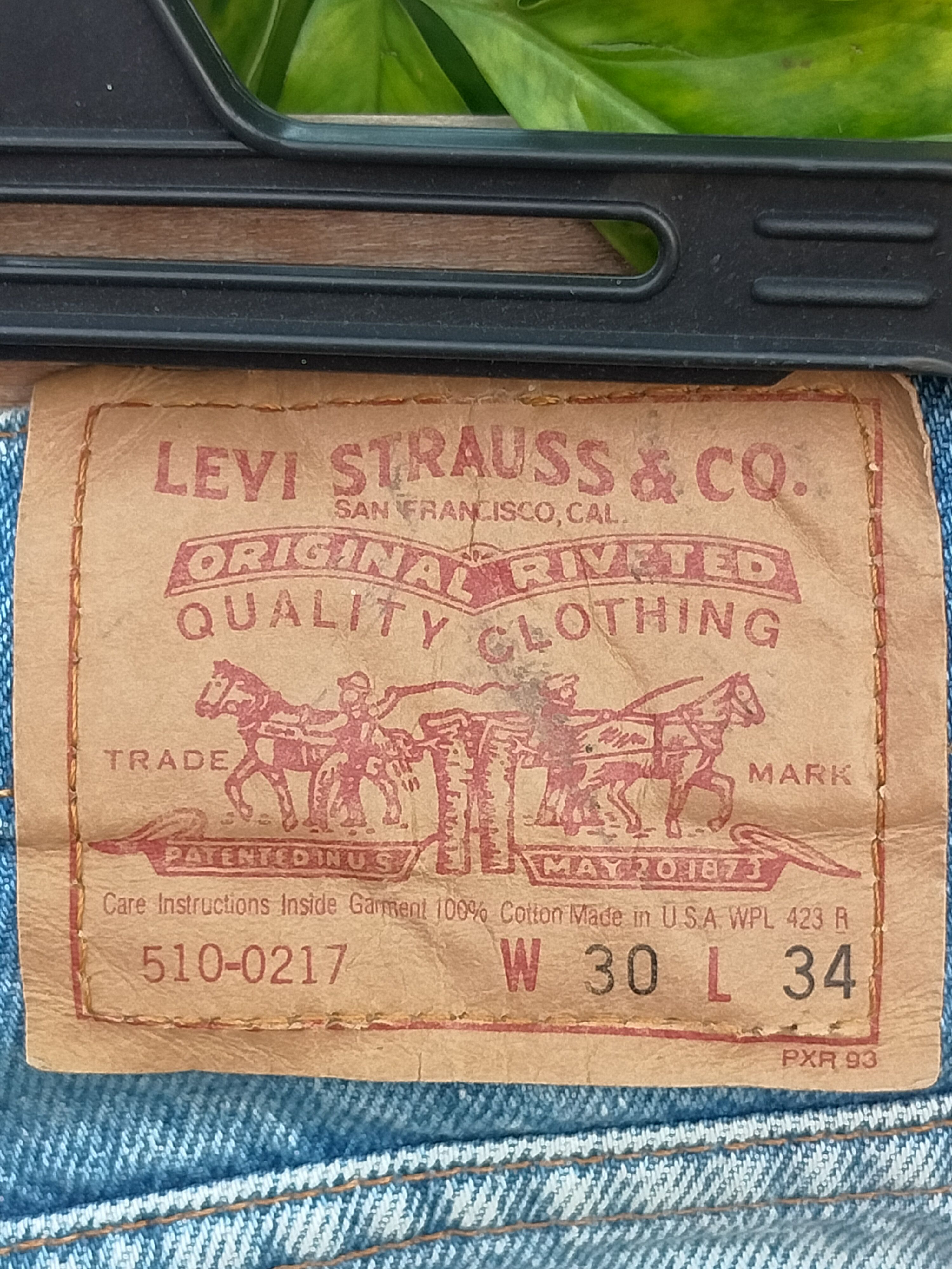 Levi's 90's LEVIS 510-0217 STAMPED 525 DENIM Size US 29 - 9 Thumbnail
