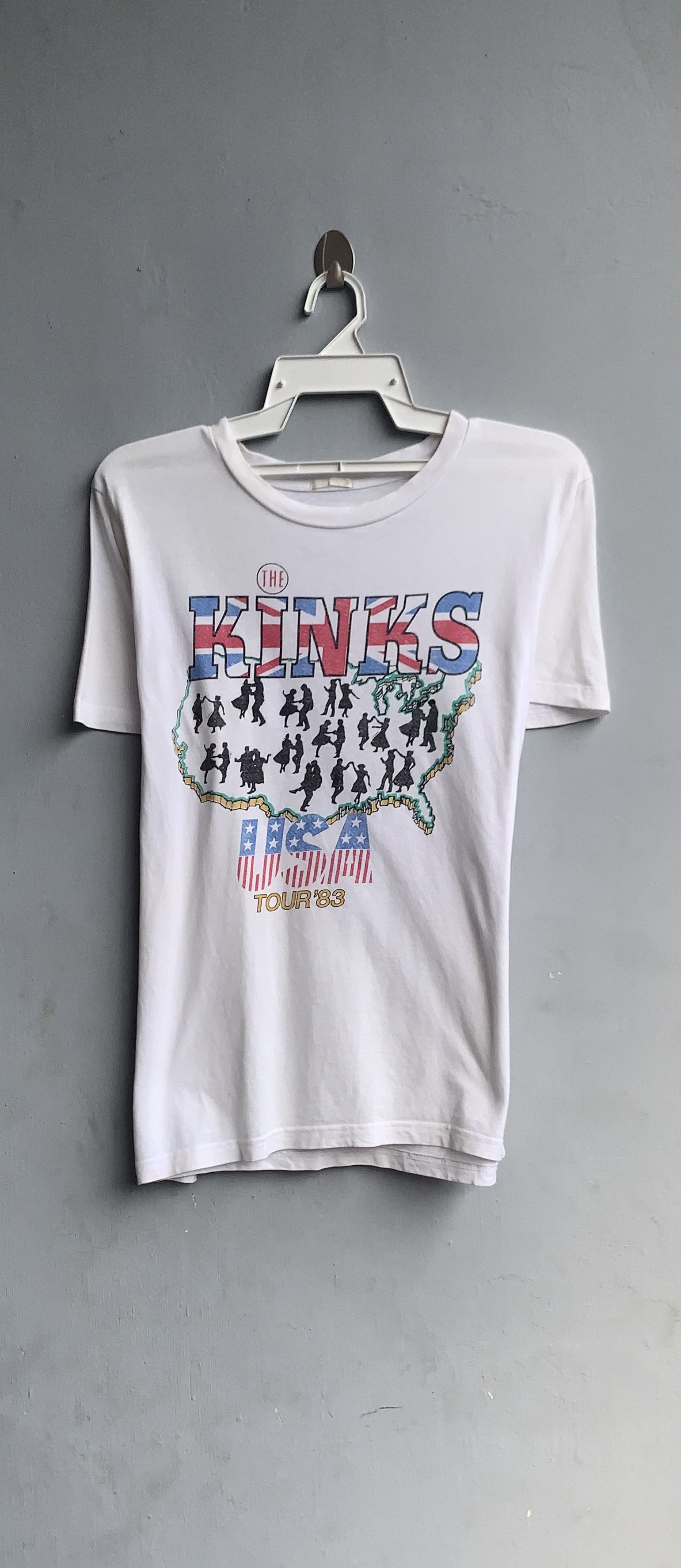 Band Tees Vintage 93' Tour The Kinks Band Tee Size US M / EU 48-50 / 2 - 1 Thumbnail
