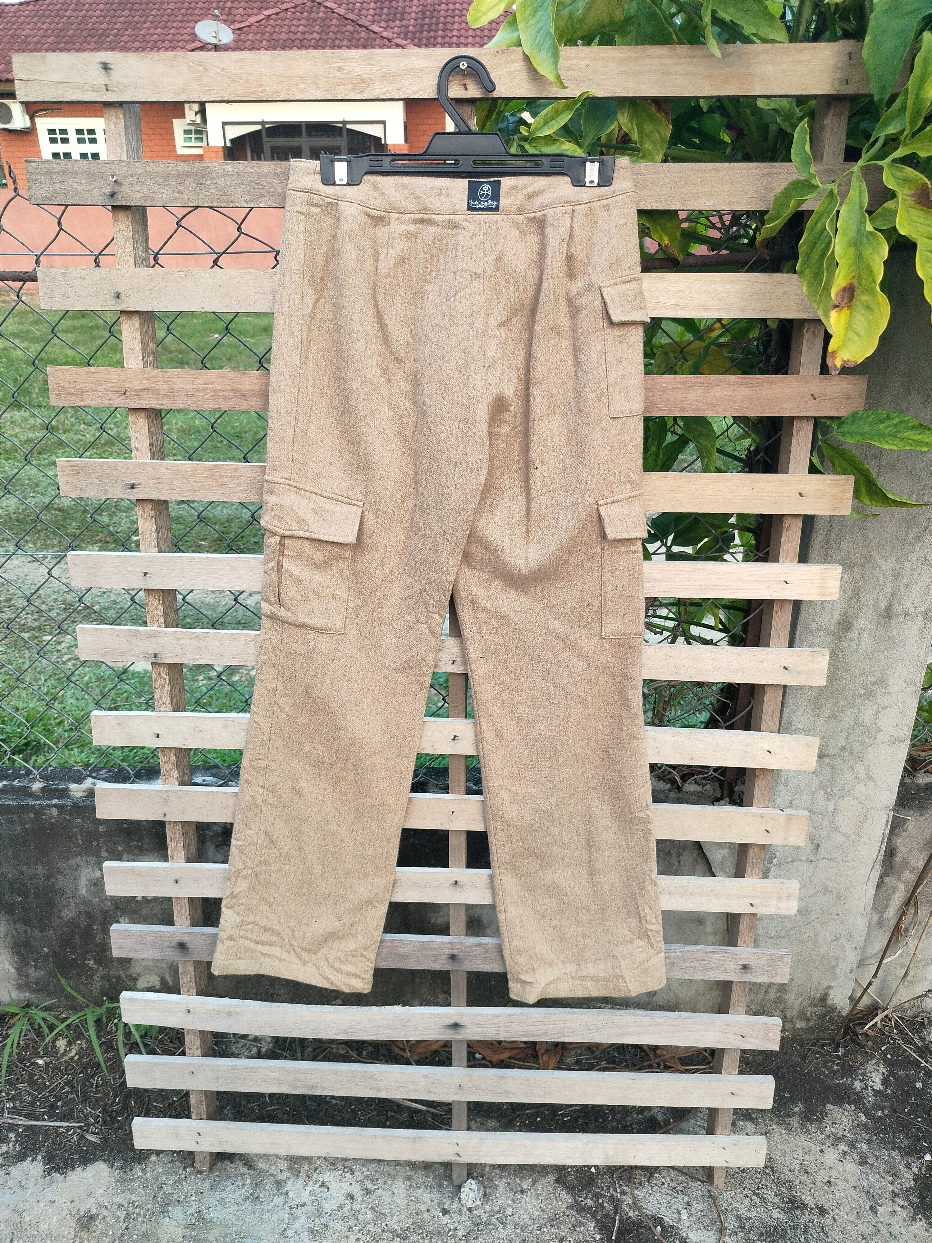 Jean Charles De Castelbajac JEAN CHARLES DE CASTELBAJAC SPORT 3 POCKET WOOL PANT Size 27" / US 4 / IT 40 - 13 Thumbnail