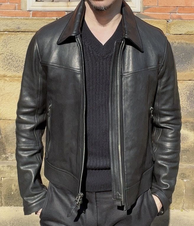 NAPPA PLONGE ZIP COLLAR BLOUSON