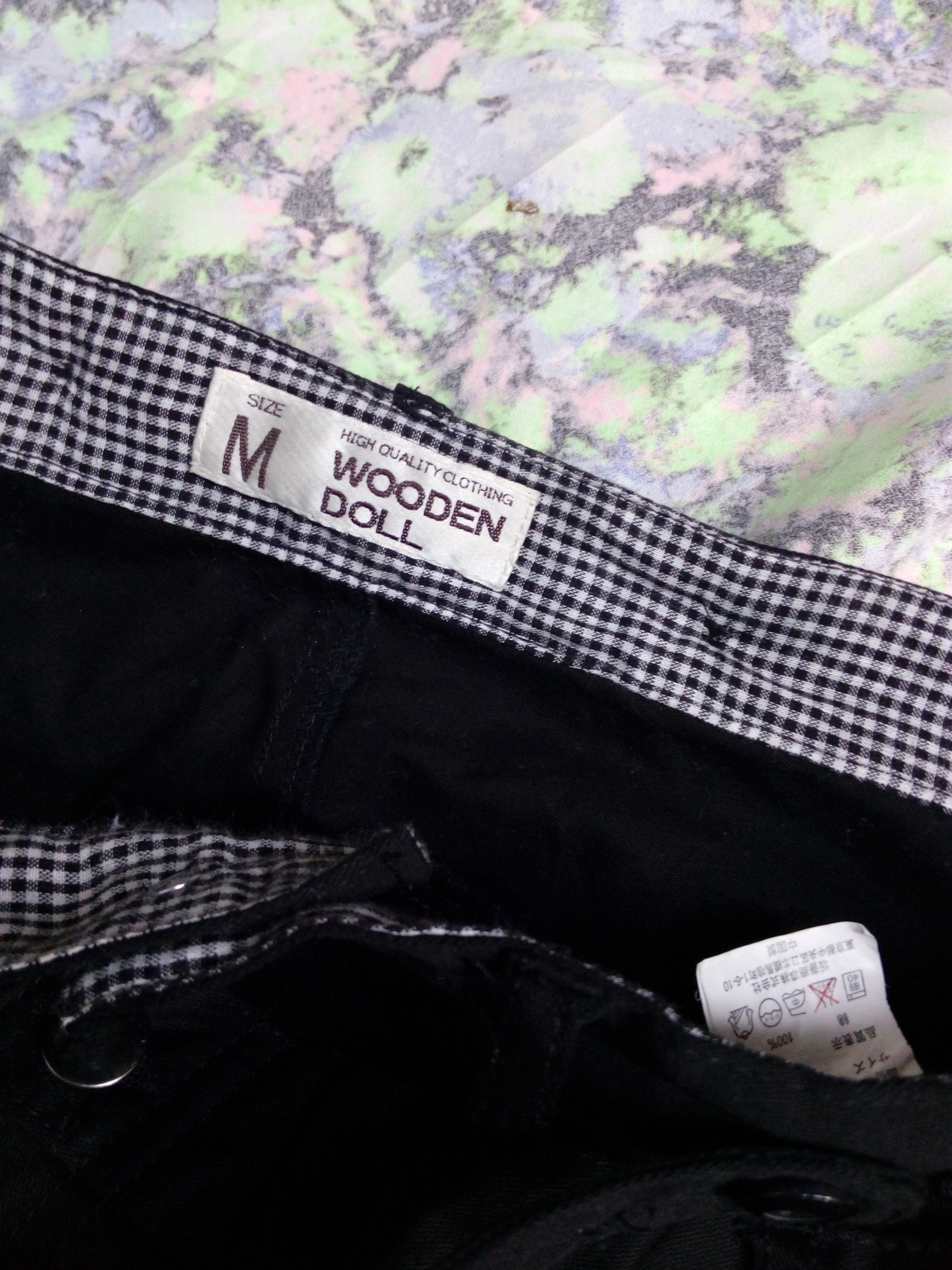 Japanese Brand Wooden Doll Overall Bondage Punk Skinny Fit Size US 30 / EU 46 - 6 Thumbnail