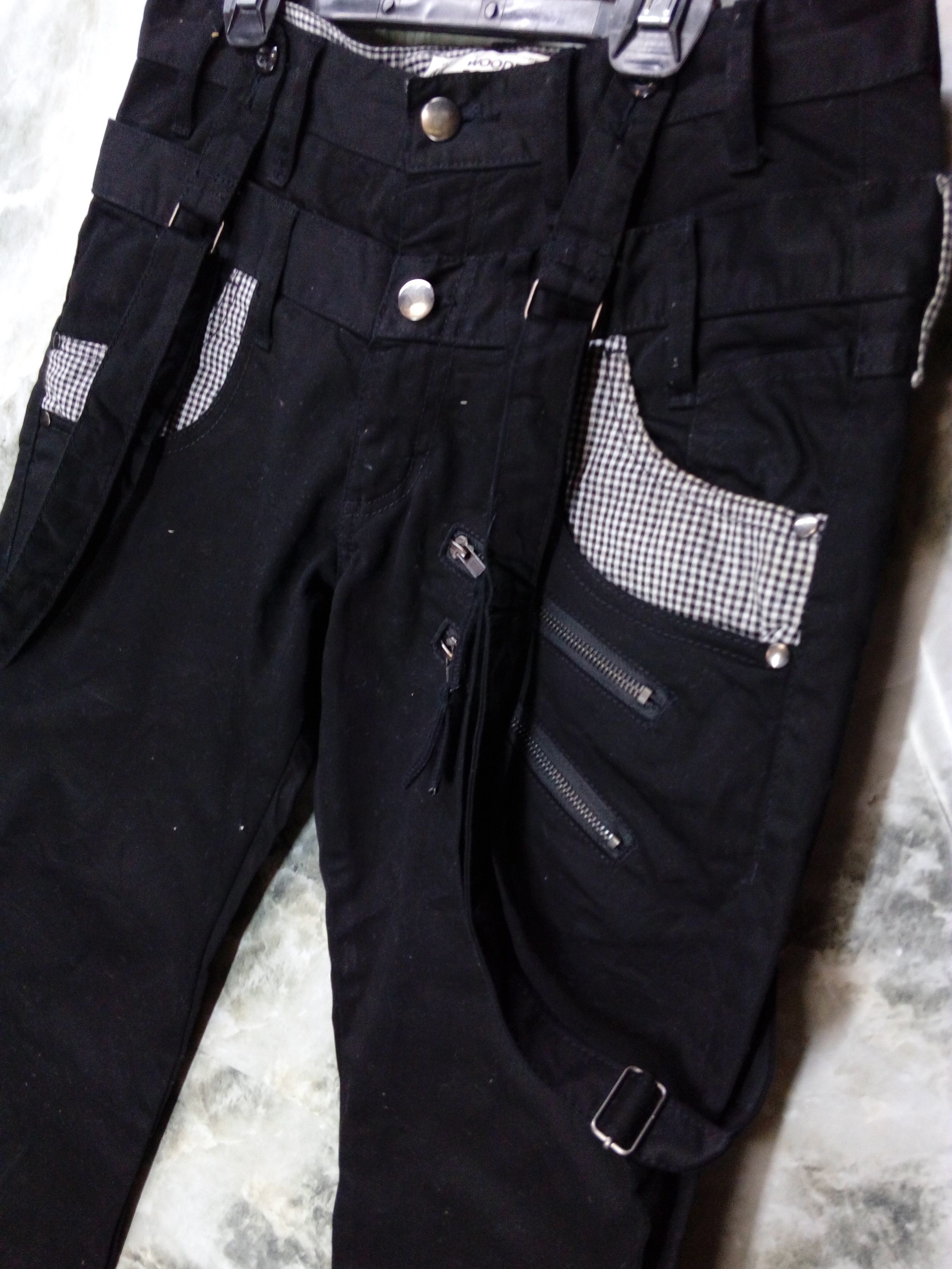 Japanese Brand Wooden Doll Overall Bondage Punk Skinny Fit Size US 30 / EU 46 - 3 Thumbnail
