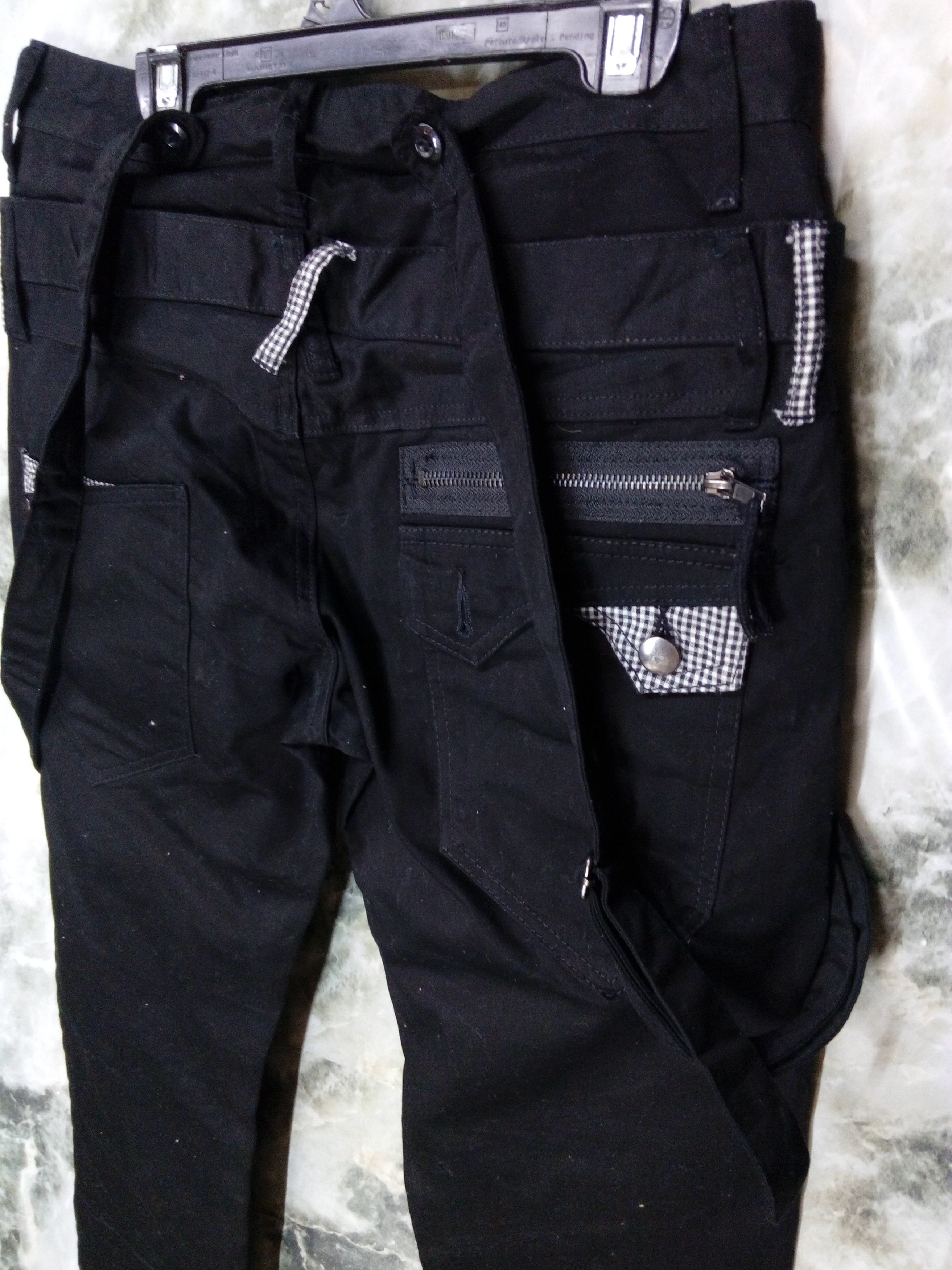 Japanese Brand Wooden Doll Overall Bondage Punk Skinny Fit Size US 30 / EU 46 - 5 Thumbnail