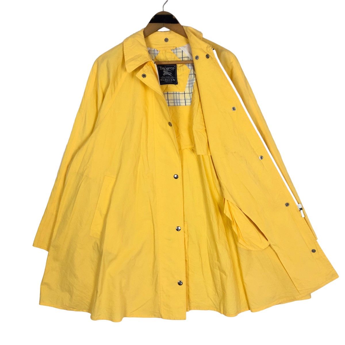Burberry Vintage Burberrys Maruzen Tokyo Oversized Car Coat Size L / US 10 / IT 46 - 4 Thumbnail
