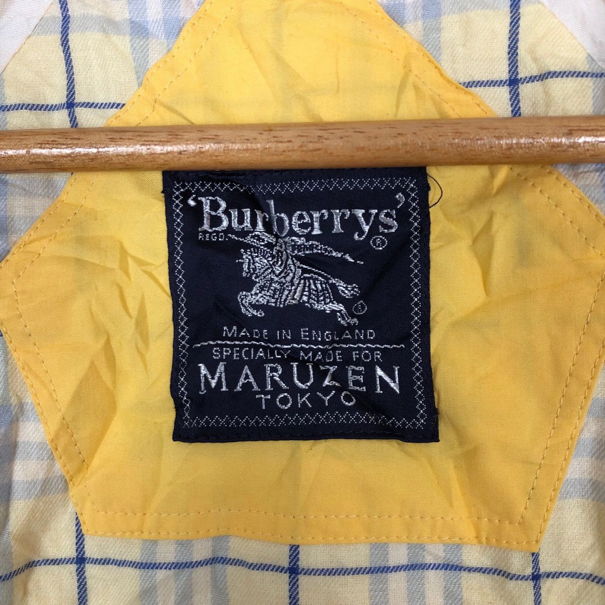 Burberry Vintage Burberrys Maruzen Tokyo Oversized Car Coat Size L / US 10 / IT 46 - 7 Thumbnail