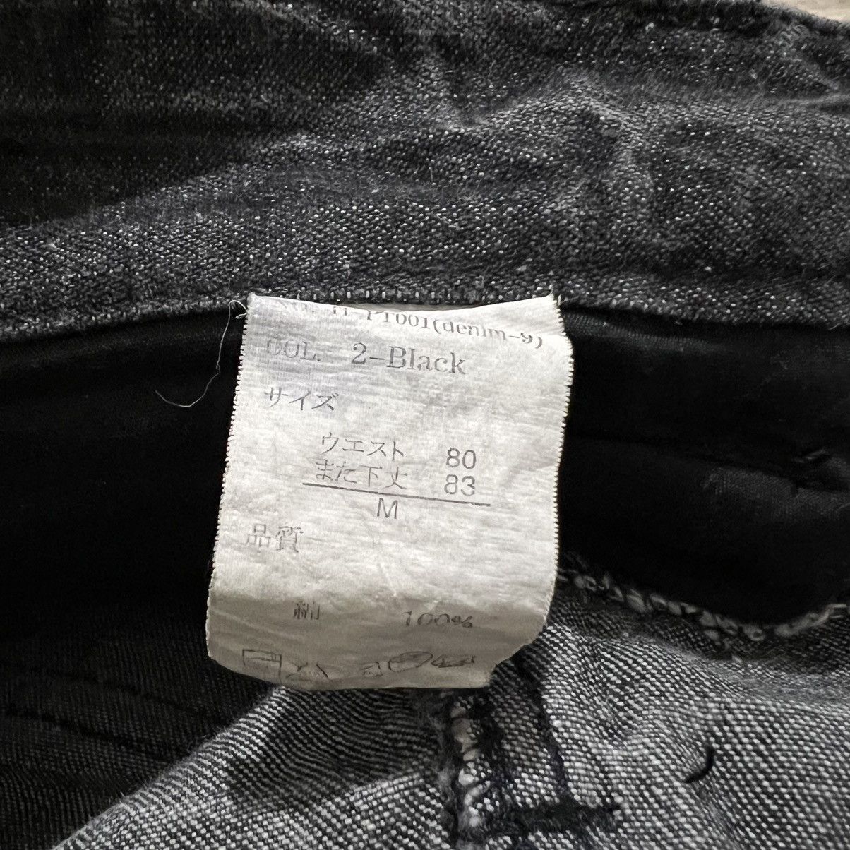 Japanese Brand Japanese Topism Distressed Bondage Flare Cargo Jeans Size US 31 - 6 Thumbnail
