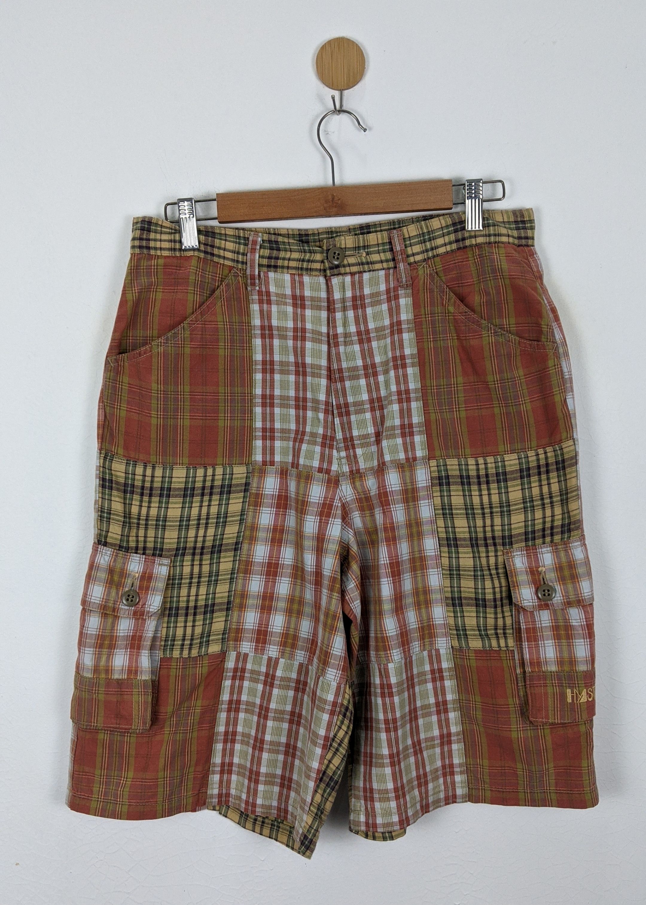 Hysteric Glamour Hysteric Glamour Patchwork short pant Size US 30 / EU 46 - 1 Thumbnail