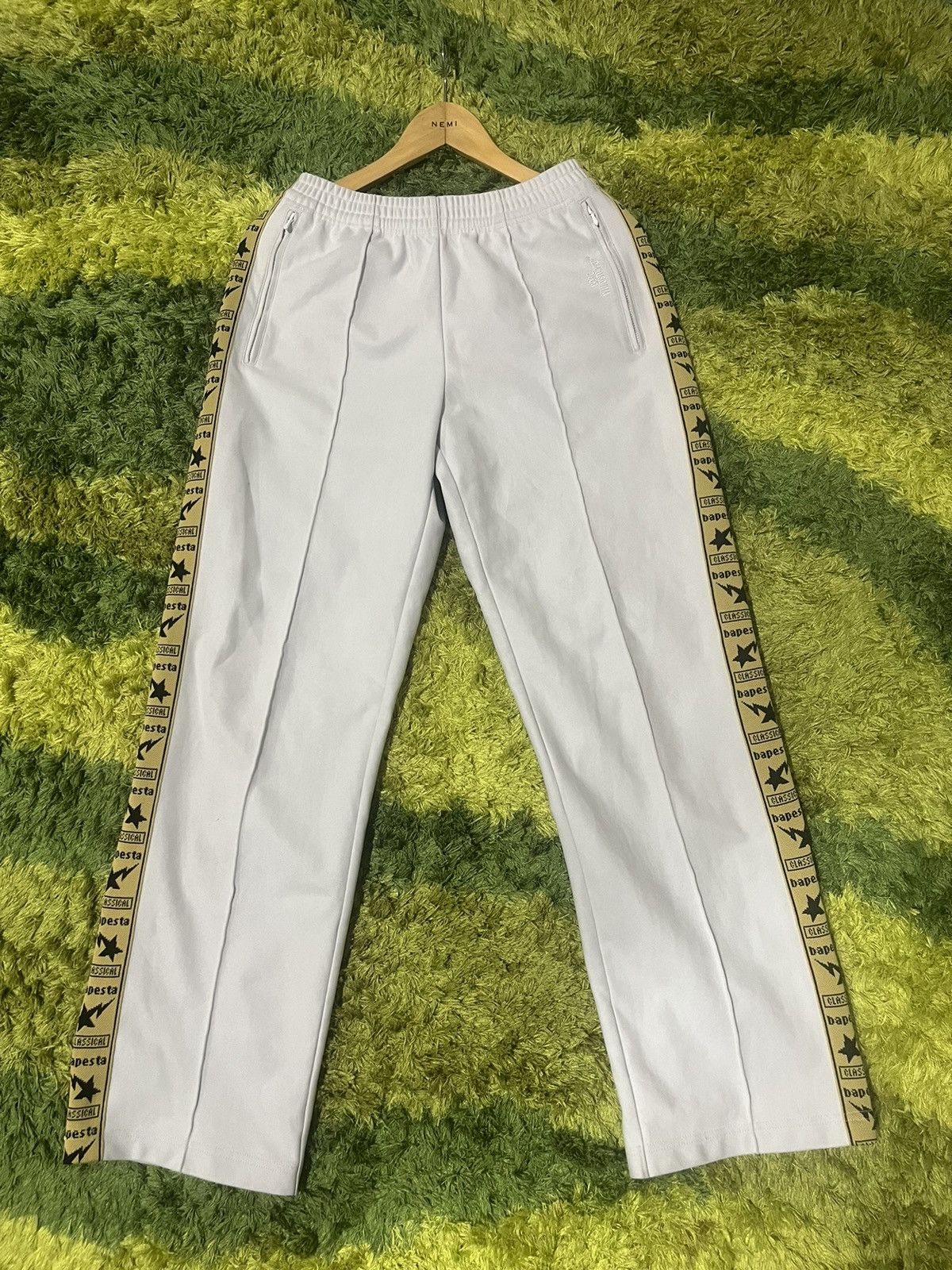 Bape A Bathing Ape Bapesta Classical Trackpants Size US 32 / EU 48 - 1 Thumbnail