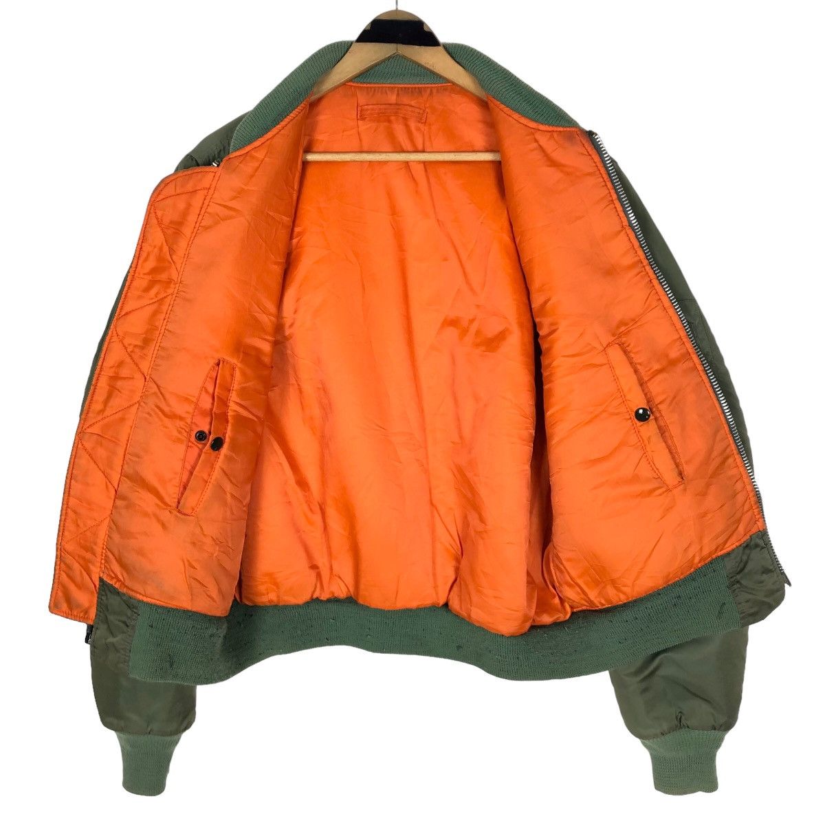 Vintage 90s I. Spiewak & Sons MA-1 Bomber Jacket