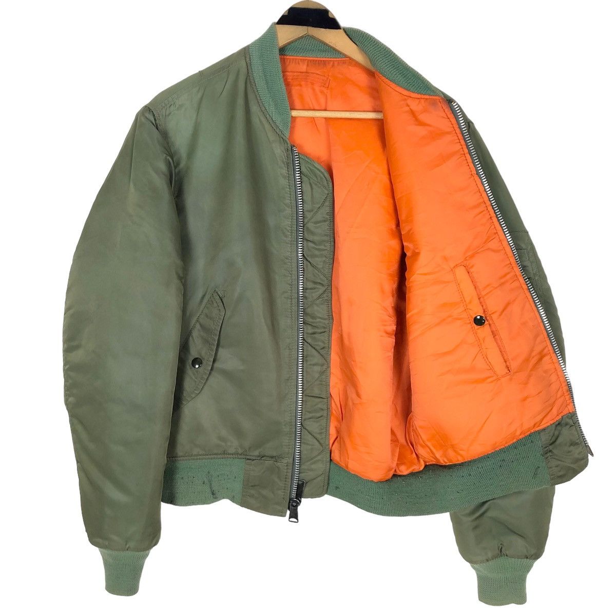 Vintage 90s I. Spiewak & Sons MA-1 Bomber Jacket