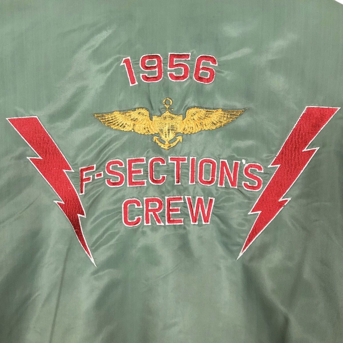 Vintage Vintage 1956 F-Section Works Bomber Jacket Size US XL / EU 56 / 4 - 5 Thumbnail
