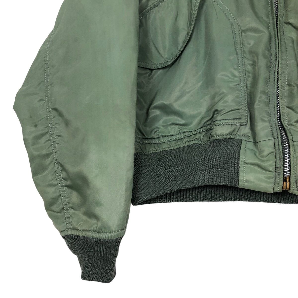 Vintage Vintage 1956 F-Section Works Bomber Jacket Size US XL / EU 56 / 4 - 9 Thumbnail