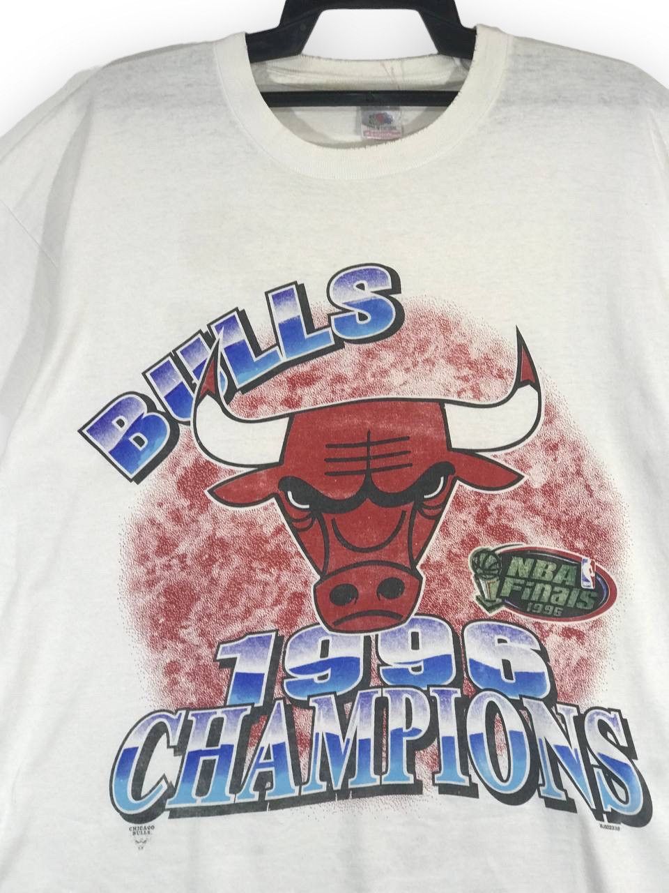 NBA × Vintage Vintage rare 1996 Chicago bulls Champion Nba ring Size US XL / EU 56 / 4 - 2 Thumbnail