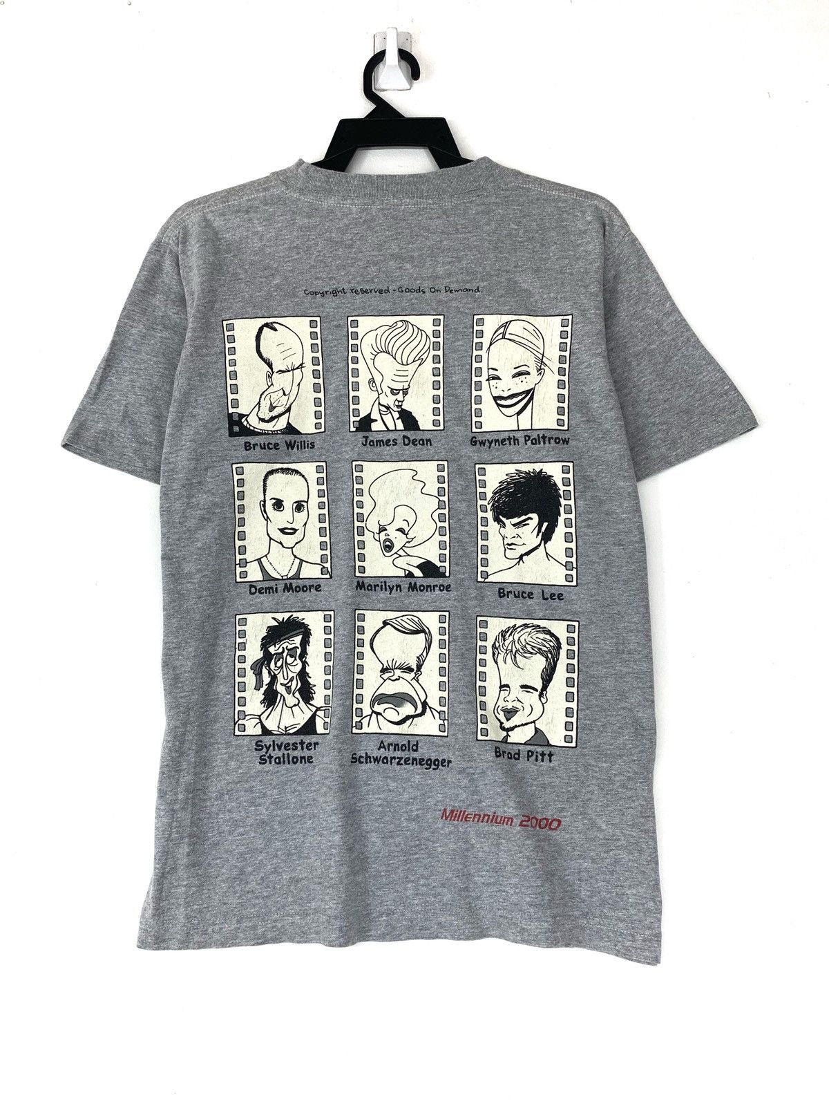 Vintage Bruce Willis Sylvester Stallone Brad Pitt Marilyn Monroe Size US M / EU 48-50 / 2 - 1 Thumbnail