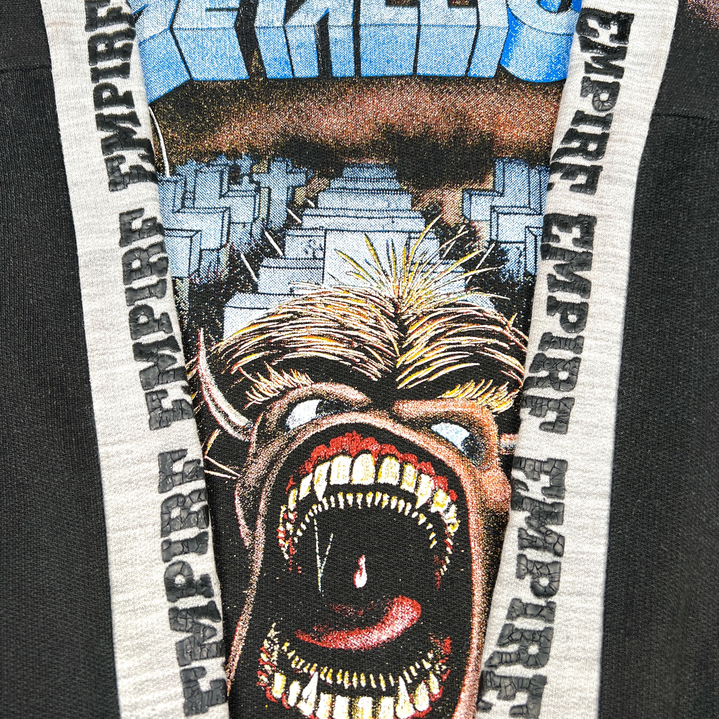 Band Tees Vintage 90s Metallica Empire Euro Bootleg All Over Hoodie Size US XL / EU 56 / 4 - 5 Thumbnail