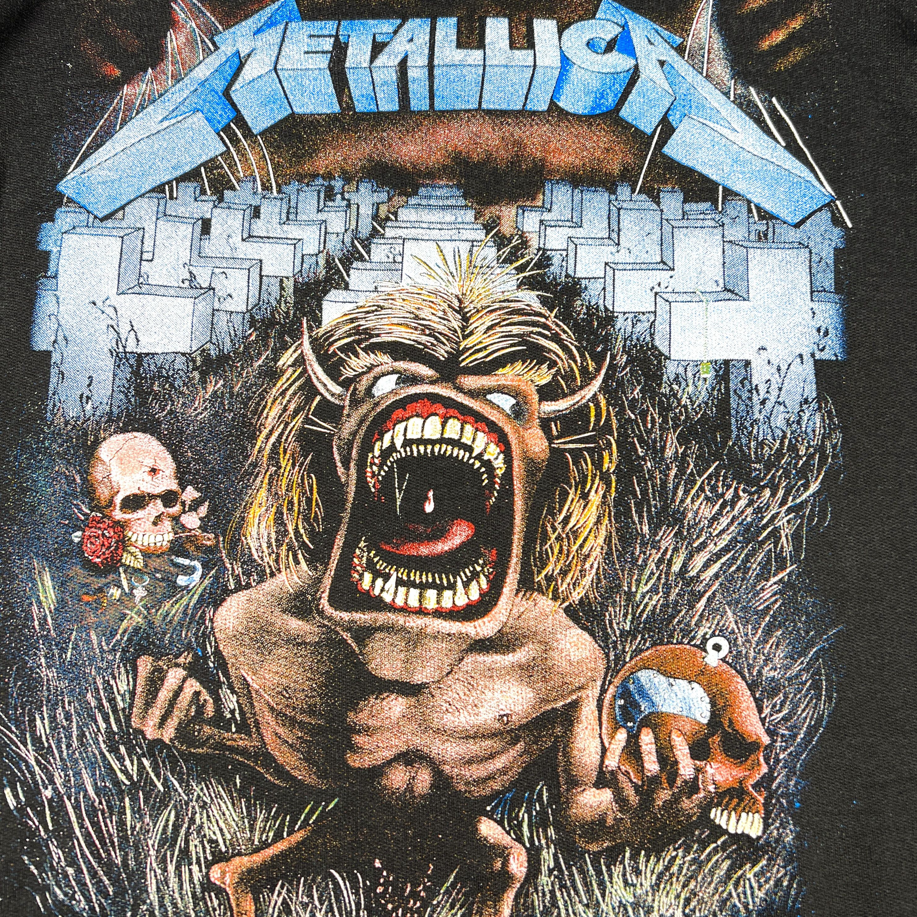 Band Tees Vintage 90s Metallica Empire Euro Bootleg All Over Hoodie Size US XL / EU 56 / 4 - 4 Thumbnail