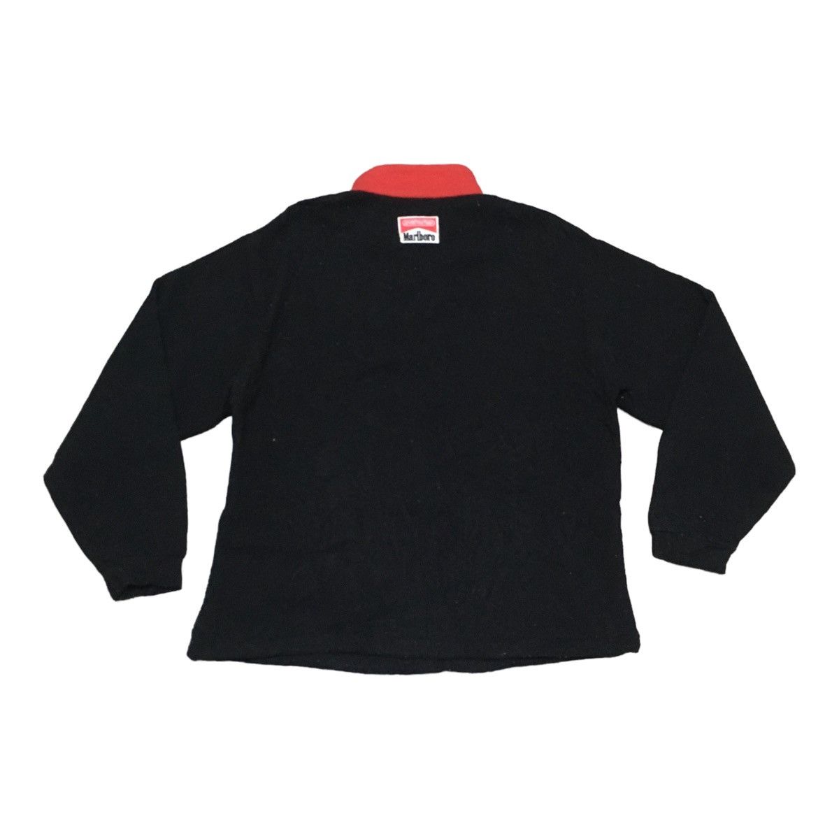 Marlboro × Vintage Rare Vintage Racing Team Marlboro Fleece Sweatshirt 1990s Size US L / EU 52-54 / 3 - 2 Thumbnail