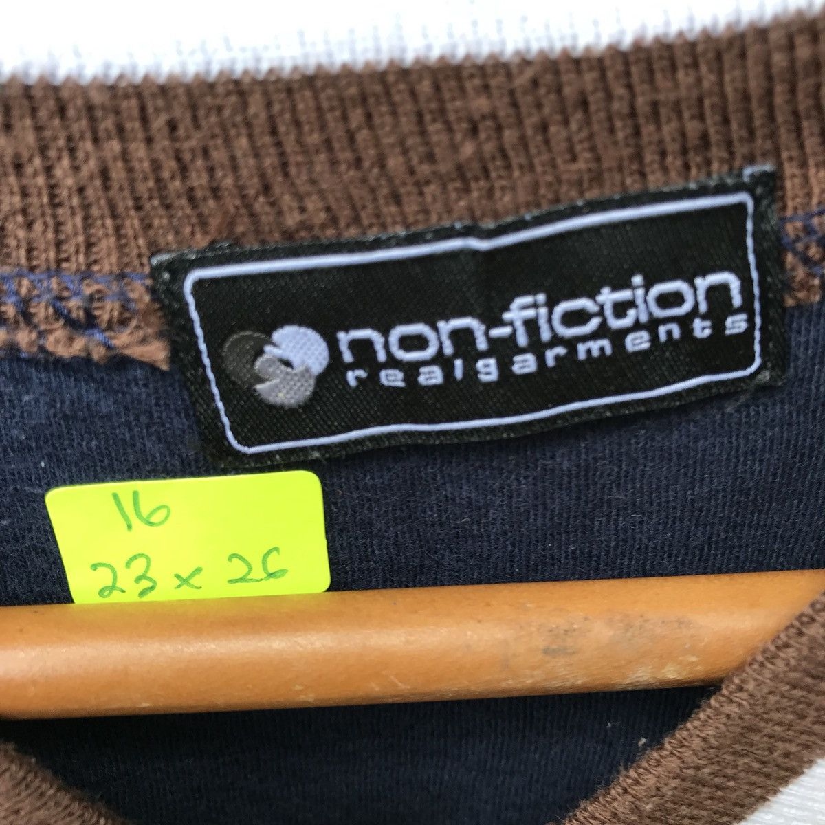 Other Non Fiction real garments sweatshirt vneck Size US M / EU 48-50 / 2 - 7 Thumbnail