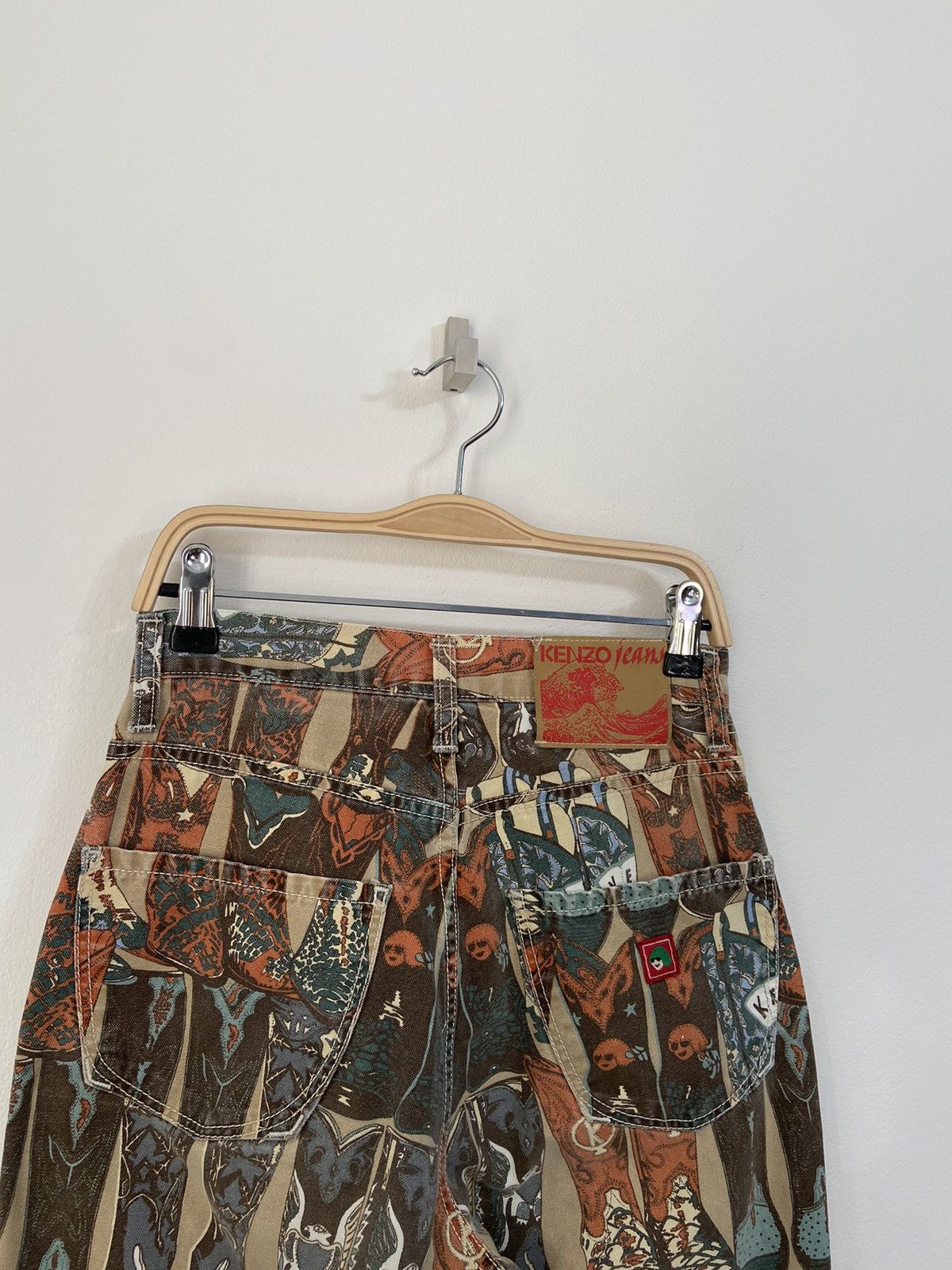 Kenzo Kenzo Logo Keke Vintage Women Pants Size 28" / US 6 / IT 42 - 2 Thumbnail
