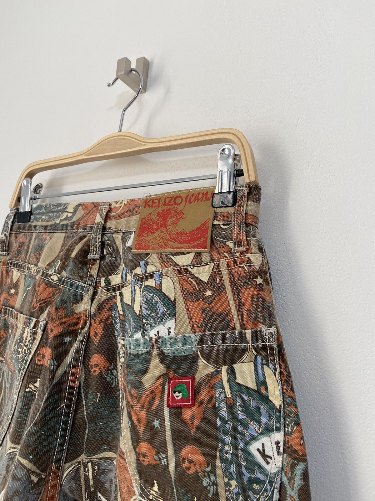 Kenzo Kenzo Logo Keke Vintage Women Pants Size 28" / US 6 / IT 42 - 5 Thumbnail