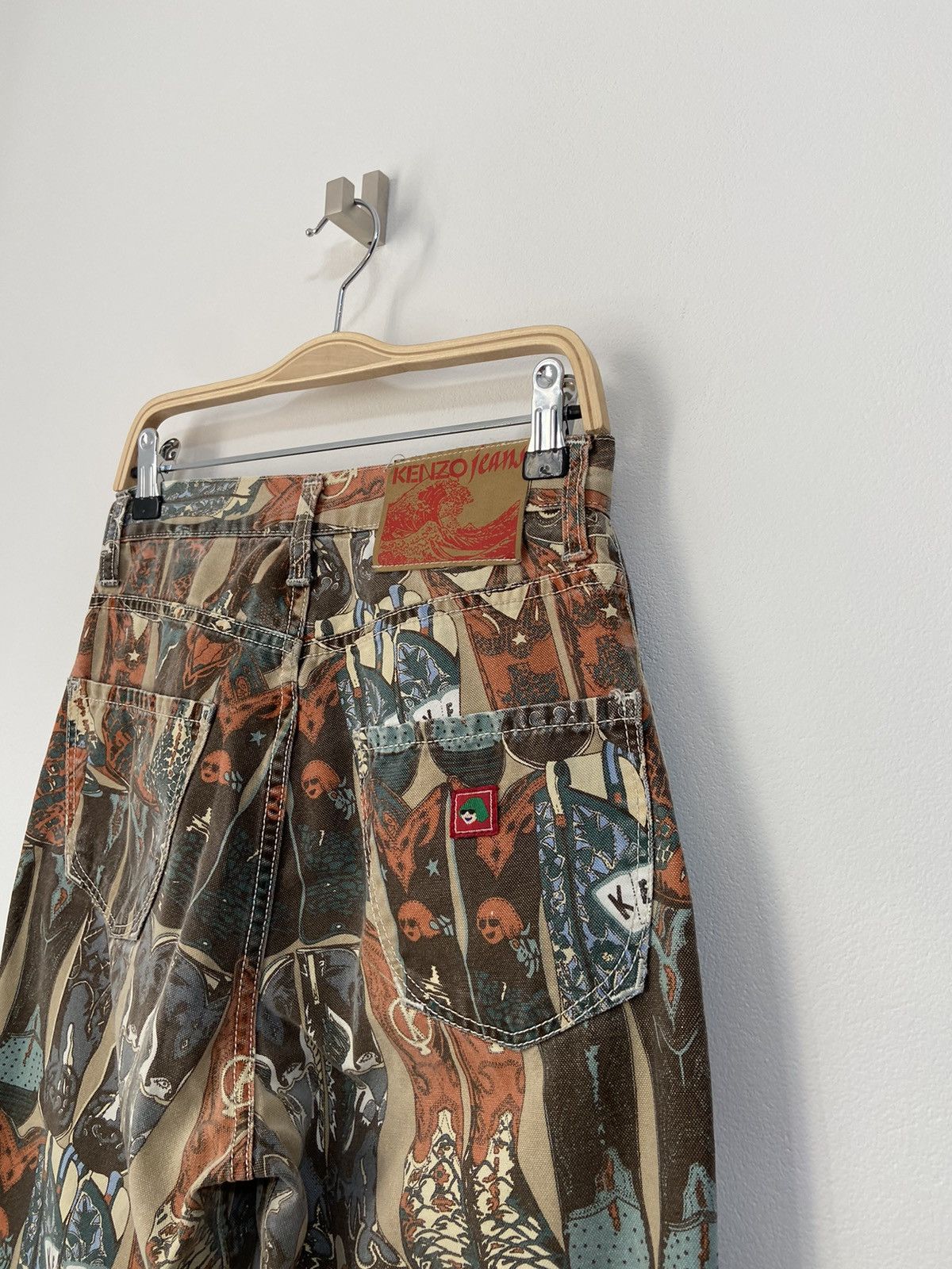 Kenzo Kenzo Logo Keke Vintage Women Pants Size 28" / US 6 / IT 42 - 4 Thumbnail