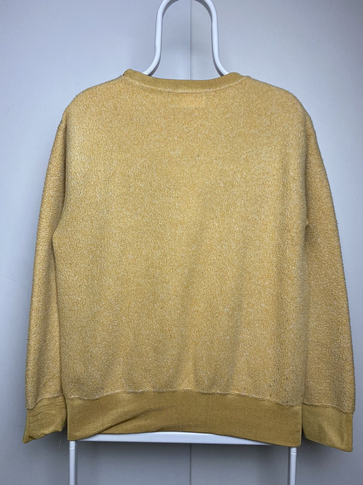 Evisu × Japanese Brand × Vintage Evisu fleece sweatshirt yellow small logo vintage Size US M / EU 48-50 / 2 - 4 Thumbnail