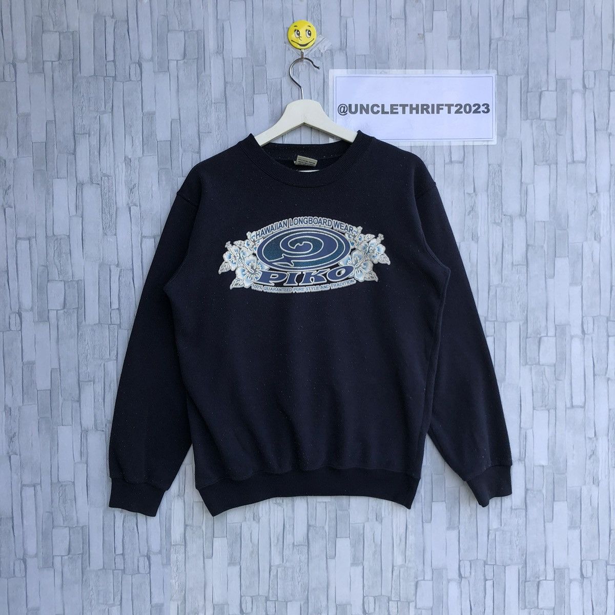 Vintage Piko Hawaiian longboard surf Sweatshirt Jumper
