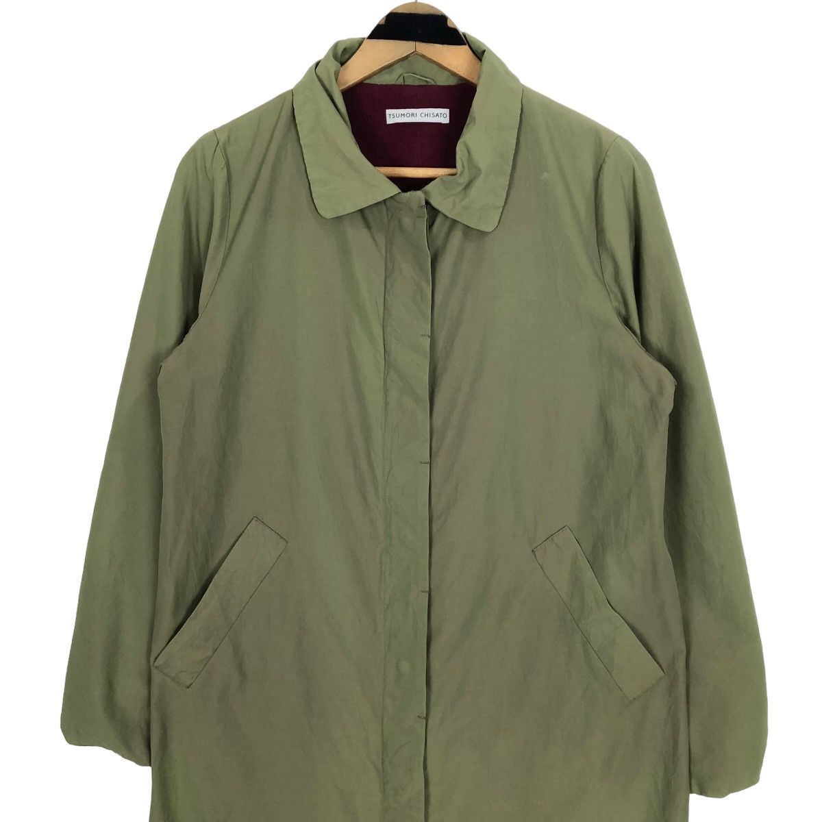 Issey Miyake Vintage Tsumori Chisato Fleece Lining Car Coat Size S / US 4 / IT 40 - 4 Thumbnail