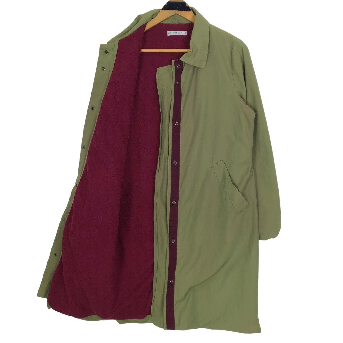 Issey Miyake Vintage Tsumori Chisato Fleece Lining Car Coat Size S / US 4 / IT 40 - 11 Thumbnail