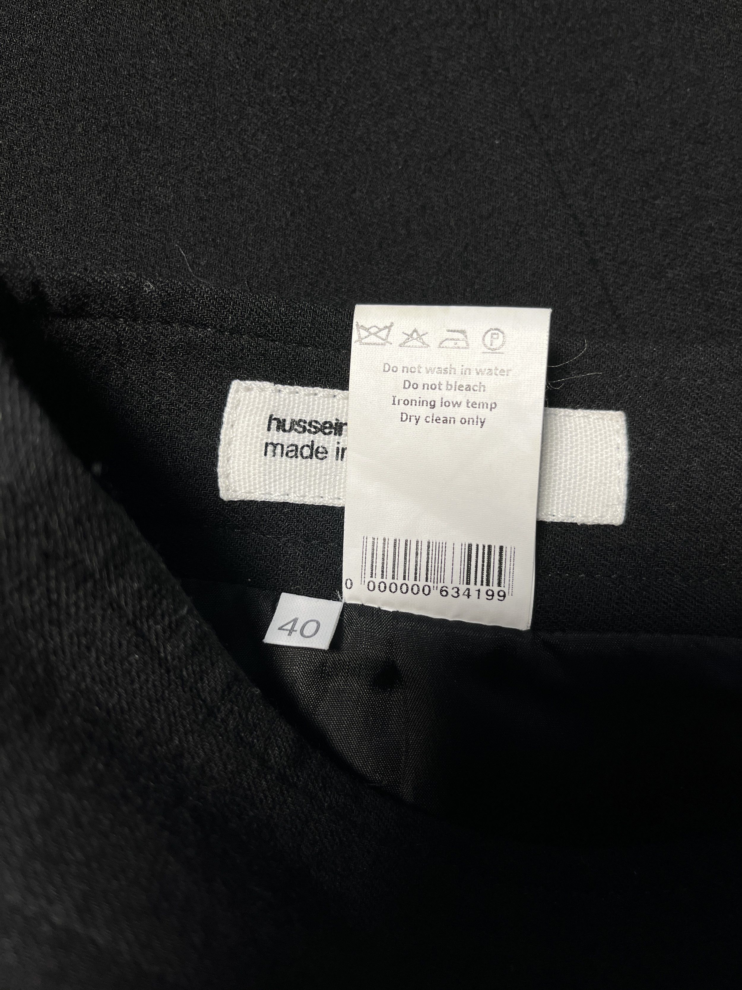 Hussein Chalayan ⚡️QUICK SALE⚡️Hussein Chalayan Black Slim Flared Skirt Size 28" / US 6 / IT 42 - 4 Thumbnail